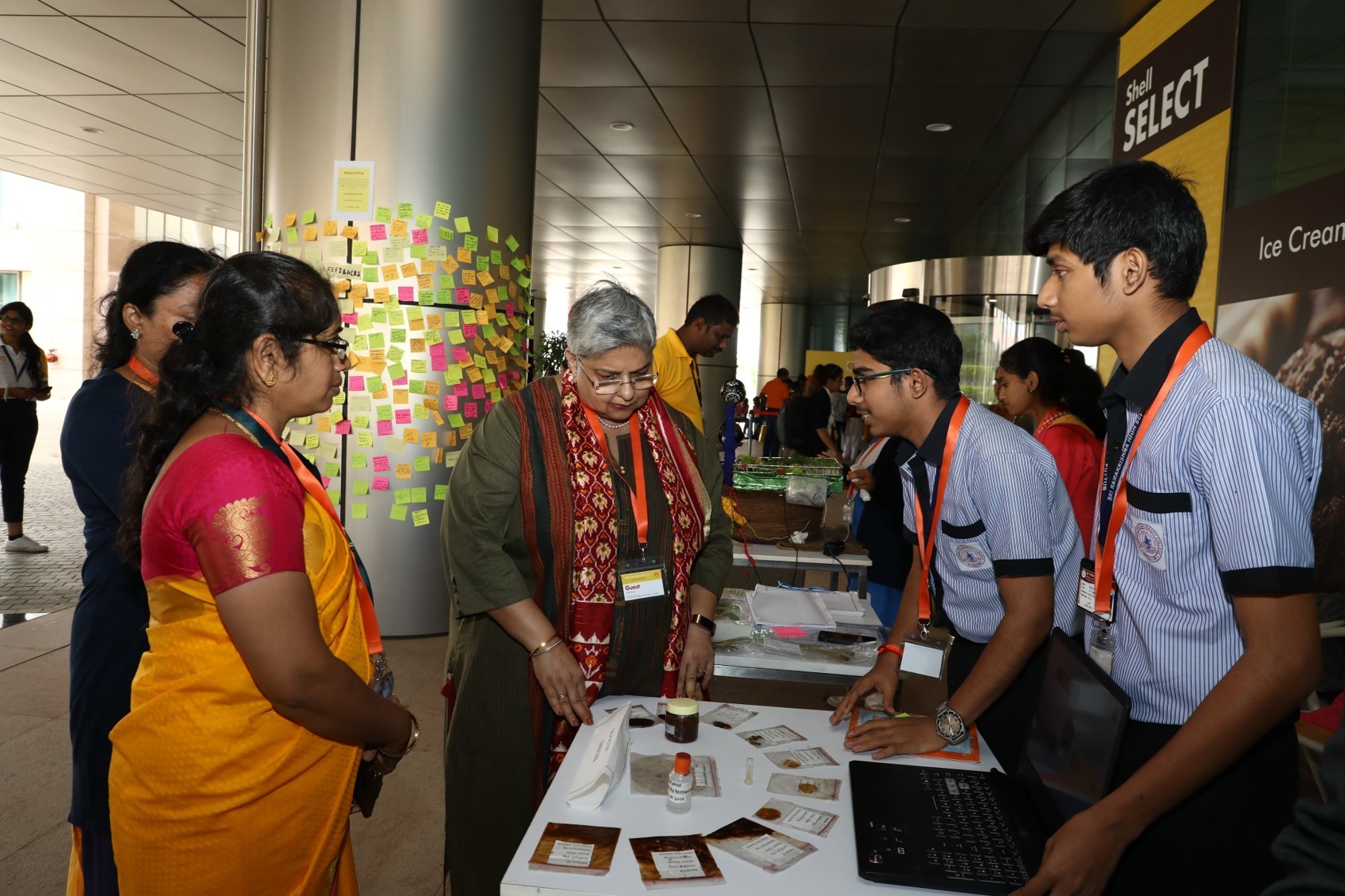 students present their project